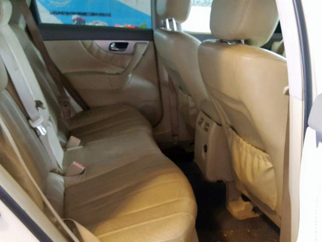 JN8CS1MW0DM173113 - 2013 INFINITI FX37 WHITE photo 6