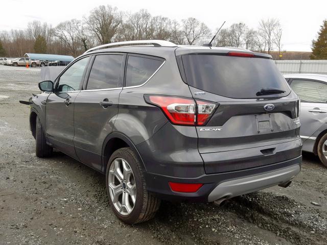 1FMCU0J96HUB95388 - 2017 FORD ESCAPE TIT GRAY photo 3