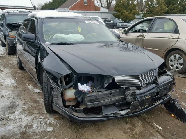 2G1WP551249187315 - 2004 CHEVROLET IMPALA SS BLACK photo 1