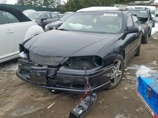 2G1WP551249187315 - 2004 CHEVROLET IMPALA SS BLACK photo 2