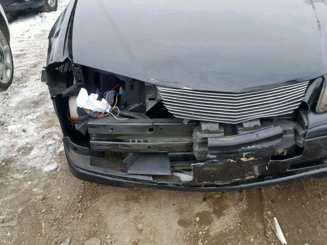 2G1WP551249187315 - 2004 CHEVROLET IMPALA SS BLACK photo 9