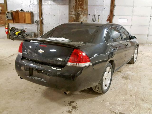 2G1WD58C879259807 - 2007 CHEVROLET IMPALA SUP შავი ფოტო 4