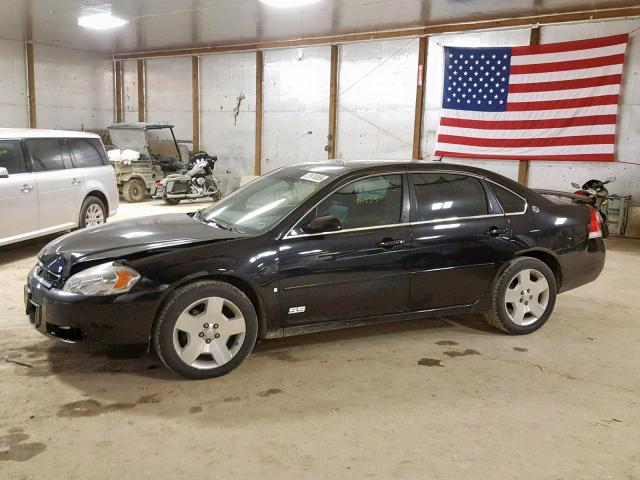 2G1WD58C879259807 - 2007 CHEVROLET IMPALA SUP შავი ფოტო 9