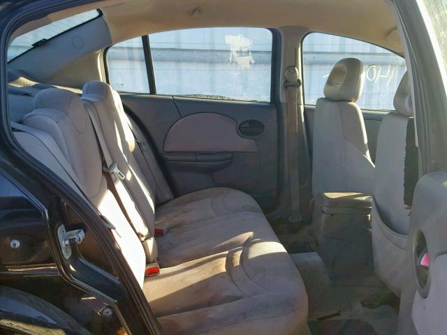 1G8AJ52F34Z159347 - 2004 SATURN ION LEVEL BLACK photo 6