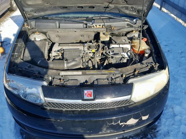 1G8AJ52F34Z159347 - 2004 SATURN ION LEVEL BLACK photo 7