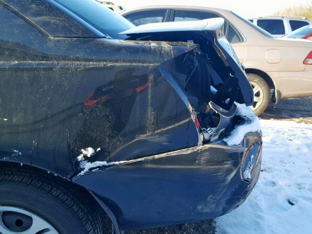 1G8AJ52F34Z159347 - 2004 SATURN ION LEVEL BLACK photo 9