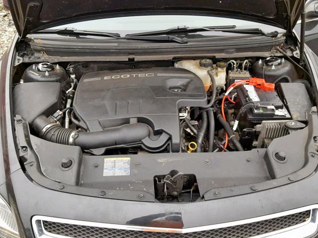 1G1ZH57B894208890 - 2009 CHEVROLET MALIBU 1LT BLACK photo 7