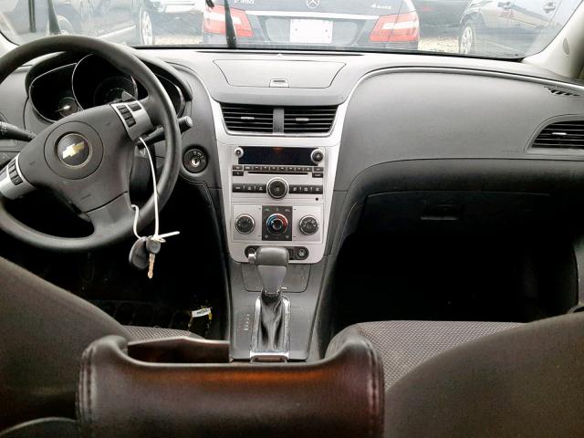 1G1ZH57B894208890 - 2009 CHEVROLET MALIBU 1LT BLACK photo 9