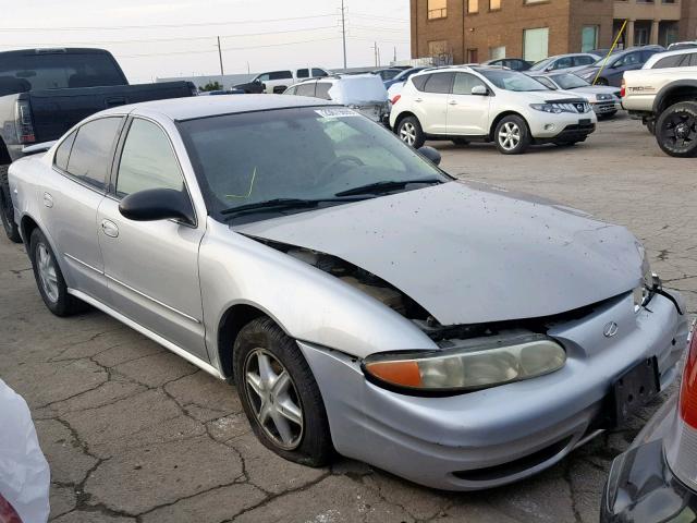 1G3NL52F03C223444 - 2003 OLDSMOBILE ALERO GL SILVER photo 1