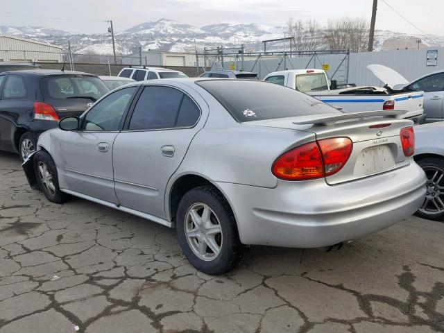 1G3NL52F03C223444 - 2003 OLDSMOBILE ALERO GL SILVER photo 3