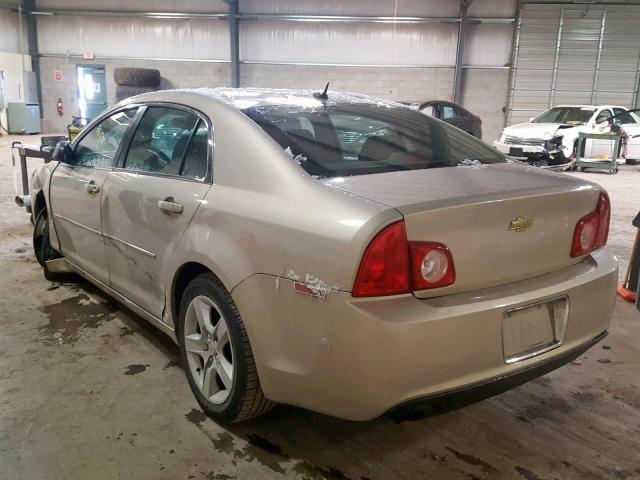 1G1ZB5EB9AF262518 - 2010 CHEVROLET MALIBU LS 银色 照片 3