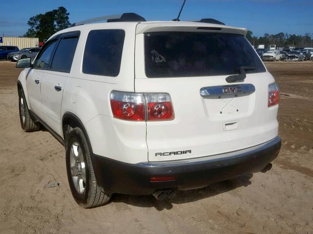 1GKKRPED1BJ139171 - 2011 GMC ACADIA SLE WHITE photo 3