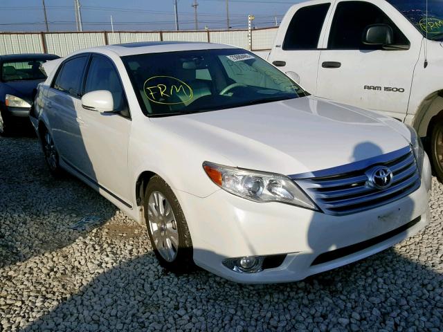 4T1BK3DB8BU391132 - 2011 TOYOTA AVALON BAS Սպիտակ լուսանկար 1