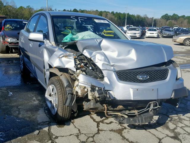 KNADE123466036017 - 2006 KIA RIO SILVER photo 1