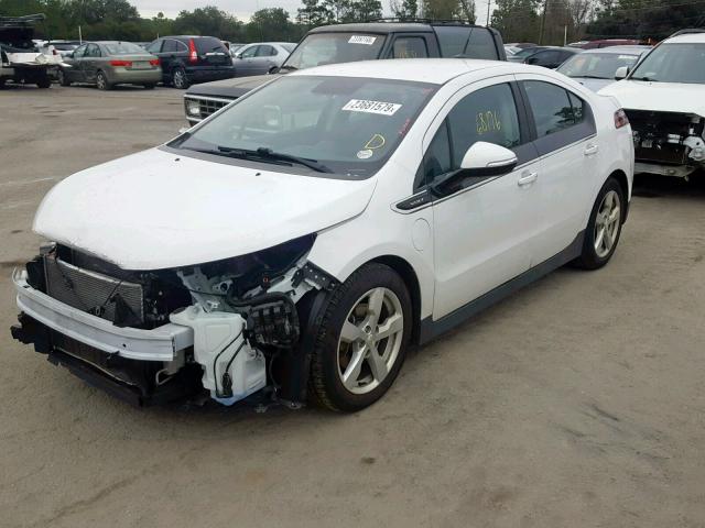 1G1RB6E4XEU166566 - 2014 CHEVROLET VOLT WHITE photo 2