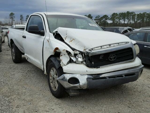 5TFLU52127X002175 - 2007 TOYOTA TUNDRA WHITE photo 1