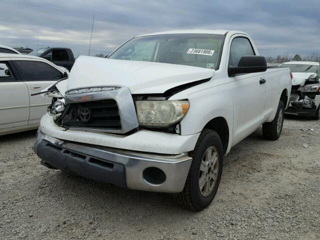 5TFLU52127X002175 - 2007 TOYOTA TUNDRA WHITE photo 2