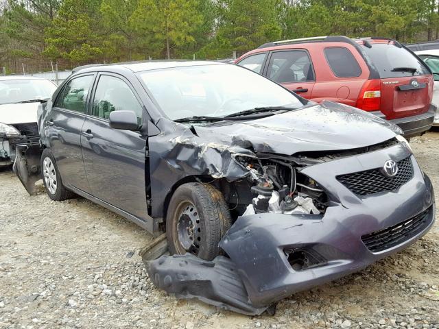 1NXBU4EE4AZ233233 - 2010 TOYOTA COROLLA BA BLACK photo 1