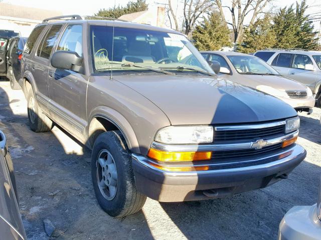 1GNDT13W5X2188065 - 1999 CHEVROLET BLAZER TAN photo 1