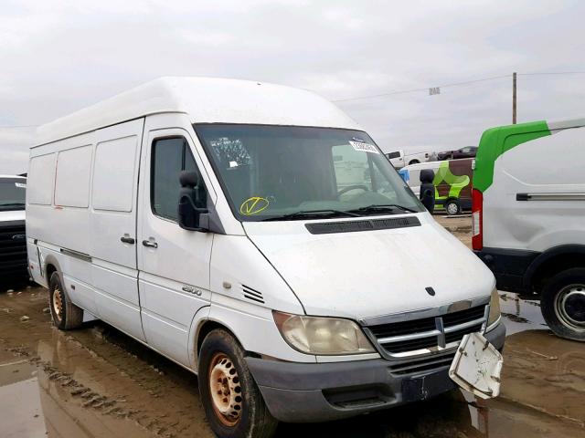 WD0PD744765955504 - 2006 DODGE SPRINTER 2 WHITE photo 1