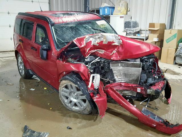 1D4PU4GX7BW515870 - 2011 DODGE NITRO HEAT RED photo 1