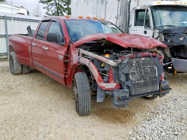 3D7ML48A07G805702 - 2007 DODGE RAM 3500 S RED photo 1