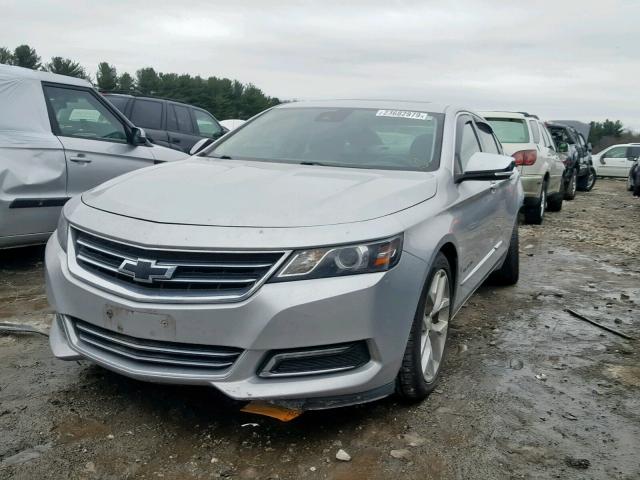 1G1155S31EU128539 - 2014 CHEVROLET IMPALA LTZ SILVER photo 2