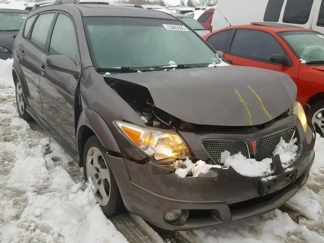 5Y2SL65866Z456834 - 2006 PONTIAC VIBE GRAY photo 1