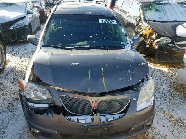 5Y2SL65866Z456834 - 2006 PONTIAC VIBE GRAY photo 7