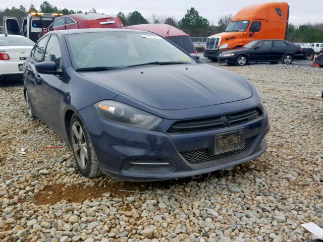 1C3CDFBB6GD538406 - 2016 DODGE DART SXT BLUE photo 1