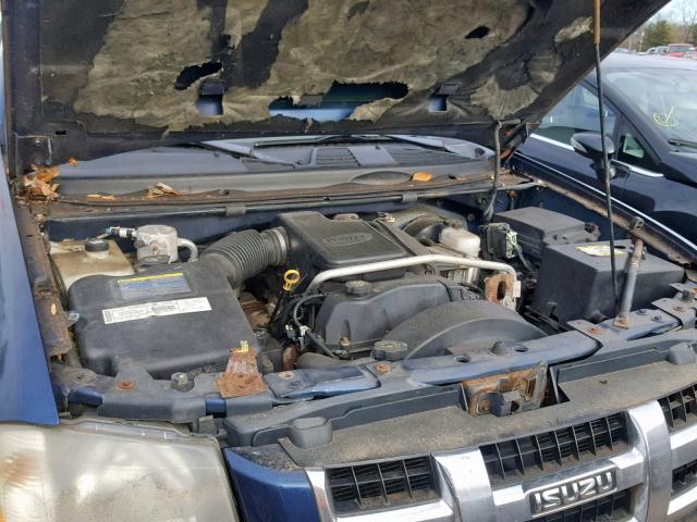 4NUET16S632101858 - 2003 ISUZU ASCENDER S 蓝色 照片 7