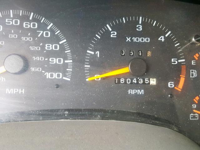 1GNDT13W7V2162659 - 1997 CHEVROLET BLAZER 黑色 照片 8