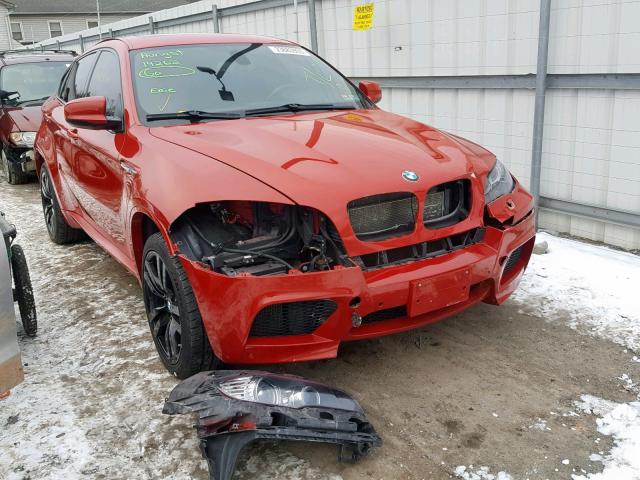 5YMGZ0C54BLK13831 - 2011 BMW X6 M RED photo 1