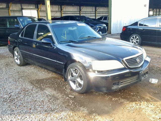 JH4KA96562C010433 - 2002 ACURA 3.5RL BLACK photo 1