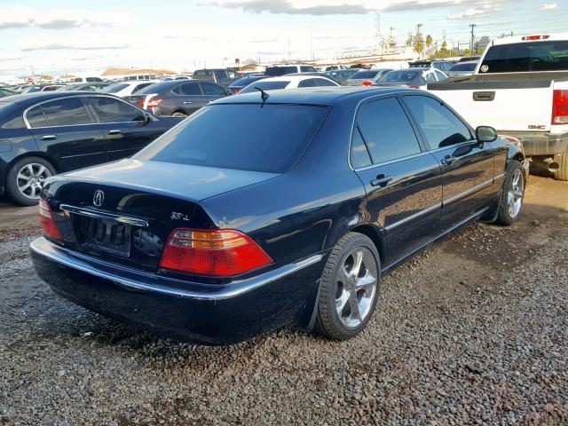 JH4KA96562C010433 - 2002 ACURA 3.5RL BLACK photo 4