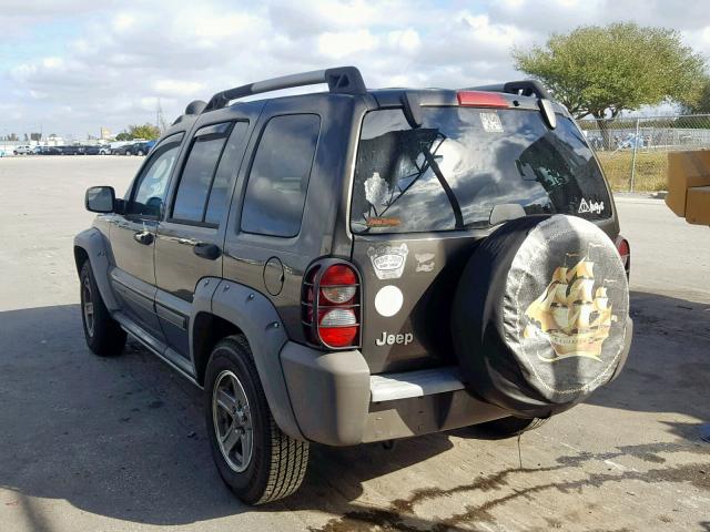 1J4GK38KX6W127483 - 2006 JEEP LIBERTY RE GOLD photo 3