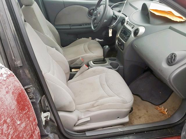 1G8AJ52F54Z168650 - 2004 SATURN ION LEVEL RED photo 5