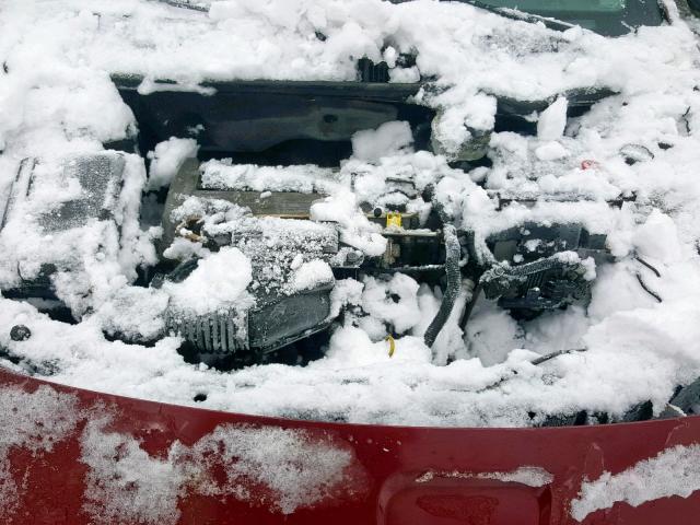 1G8AJ52F54Z168650 - 2004 SATURN ION LEVEL RED photo 7