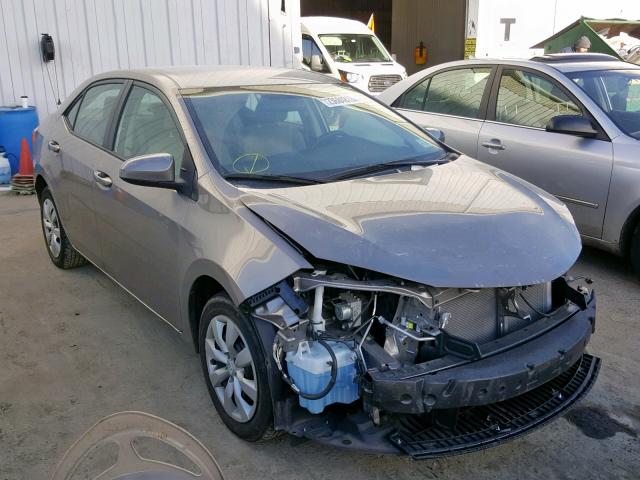 2T1BURHE2GC631141 - 2016 TOYOTA COROLLA L Qəhvəyi foto 1