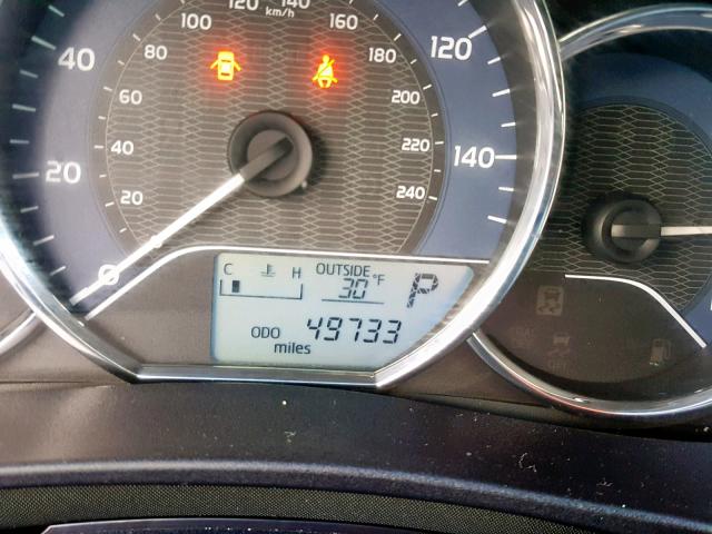 2T1BURHE2GC631141 - 2016 TOYOTA COROLLA L Qəhvəyi foto 8