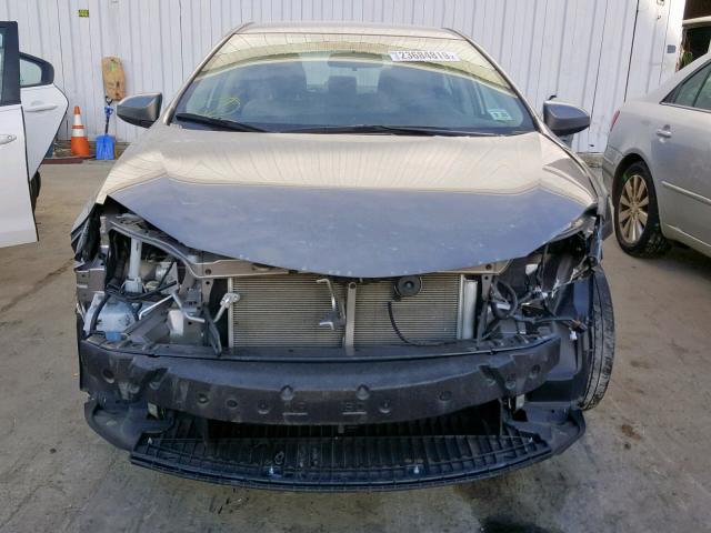 2T1BURHE2GC631141 - 2016 TOYOTA COROLLA L Qəhvəyi foto 9