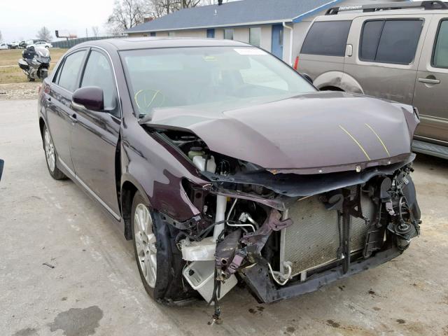 4T1BK3DB7BU417669 - 2011 TOYOTA AVALON BAS BURGUNDY photo 1