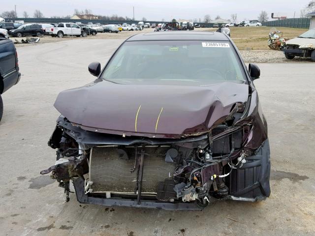 4T1BK3DB7BU417669 - 2011 TOYOTA AVALON BAS BURGUNDY photo 9