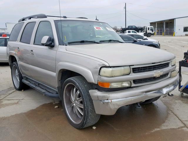 1GNEK13Z64R177497 - 2004 CHEVROLET TAHOE K150 BEIGE photo 1