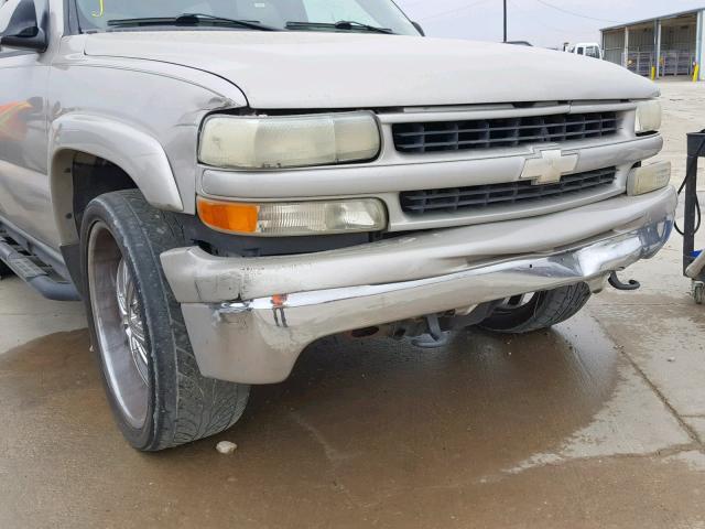 1GNEK13Z64R177497 - 2004 CHEVROLET TAHOE K150 BEIGE photo 9