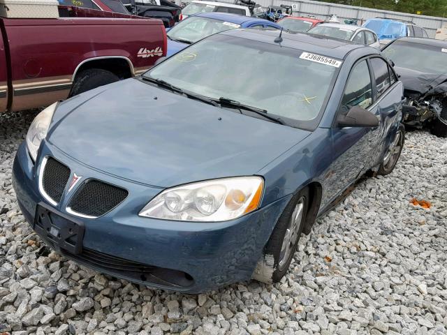 1G2ZH548354121607 - 2005 PONTIAC G6 GT BLUE photo 2