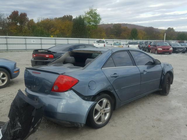 1G2ZH548354121607 - 2005 PONTIAC G6 GT BLUE photo 4