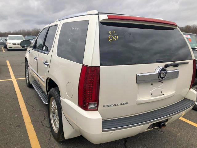 1GYFK63807R342850 - 2007 CADILLAC ESCALADE L WHITE photo 3