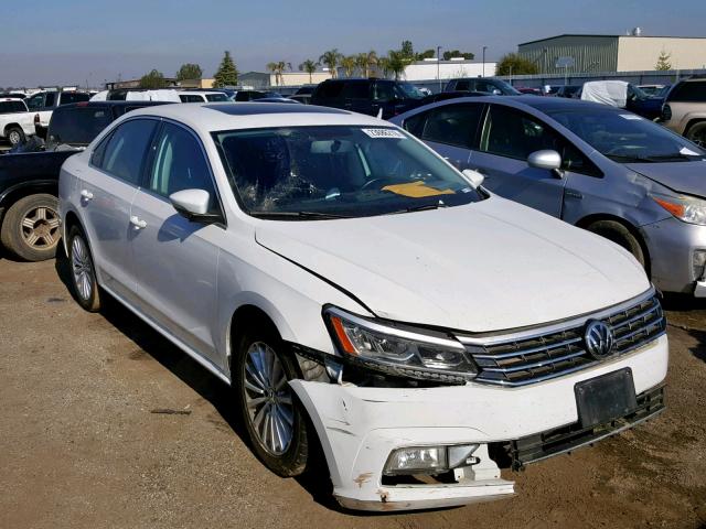 1VWBT7A31HC072611 - 2017 VOLKSWAGEN PASSAT SE WHITE photo 1