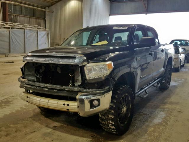 5TFDW5F10EX332418 - 2014 TOYOTA TUNDRA CRE BLACK photo 2